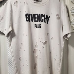 Men's Givenchy Paris Ripped Shirt